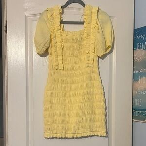 Endless Rose Yellow Mini Dress